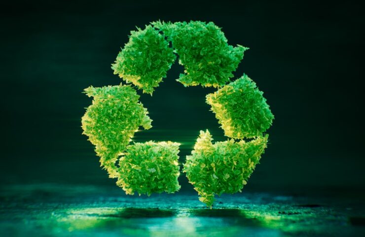 recycling-symbol-composed-lush-green-translucent-leaves-that-are-backlit-against-dark-blue-background-concept-sustainable-waste-management-environmental-friendliness-3d-rendering